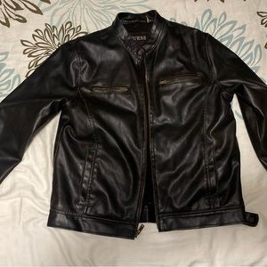 GUESS biker style jacket. PAYMENTS ONLY THRU POSHMARK. Thank You.